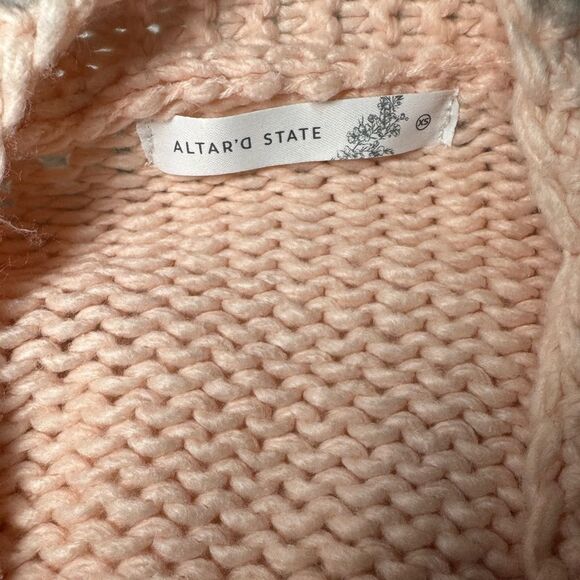 Altar'd State Daisies 3D Floral Cardigan - Picture 4 of 5